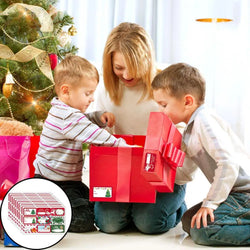 High-quality Adhesive Labels Christmas Gift Tag Stickers Santa Elk Xmas Theme Diy Present Box Greeting Card Envelope Labels 10 (ONLINE ORDER ONLY)