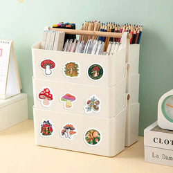 500pcs Mushroom Stickers for Children Kids Cartoon Sticker Small Cute Toys Sticker DIY Gift Sealing Label Decoration (ONLINE ORDER ONLY)