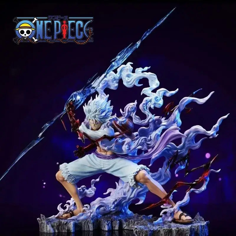 One Piece Luffy Statue: 28cm Lightning Movable Model (ONLINE ORDER ONLY)