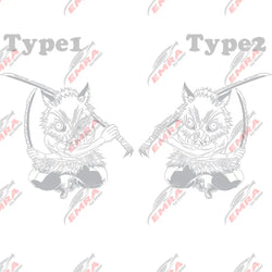 Big Anime For Car Sticker Whole Body Car Customization For Side Decorate Exterior Accessories Waterproof PVC Vinyl Decals (ONLINE ORDER ONLY)