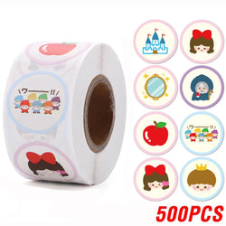 100-500pcs Reward Stickers Cute animals Motivational Stickers for Kids toys School Reward Students Teachers Stationery Labels (Online Order Only)