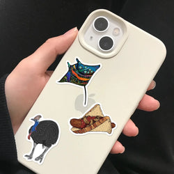 50PCS Travel City Australia Landscape Stickers Decal DIY Phone Laptop Guitar Stationery Scrapbook Skateboard Toy Sticker (ONLINE ORDER ONLY)