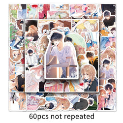 60pcs HIDDEN LOVE Graffiti Stickers for Helmets, Walls, DIY Decoration Wholesale (Online Order Only)