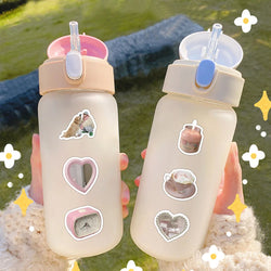 10/30/60PCS Cute Pink Sticker Aesthetic Kids Toys Ins Style Cartoon Decals For Girls DIY Fridge Stationery Phone Laptop Luggage (Online Order Only)