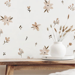 Watercolor Flower Wall Stickers Nursery Vinyl Decals Home Decor (Online Order Only)