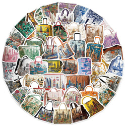 City Monument Stickers Pack: Backpack, Suitcase, Skateboard, Laptop, Phone Decals (ONLINE ORDER ONLY)