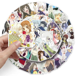10/30/50PCS Kamisama Love Stickers Japan Anime Decals DIY Scrapbook Luggage Laptop Phone Guitar Car Bike Waterproof Cartoon Toy (ONLINE ORDER ONLY)