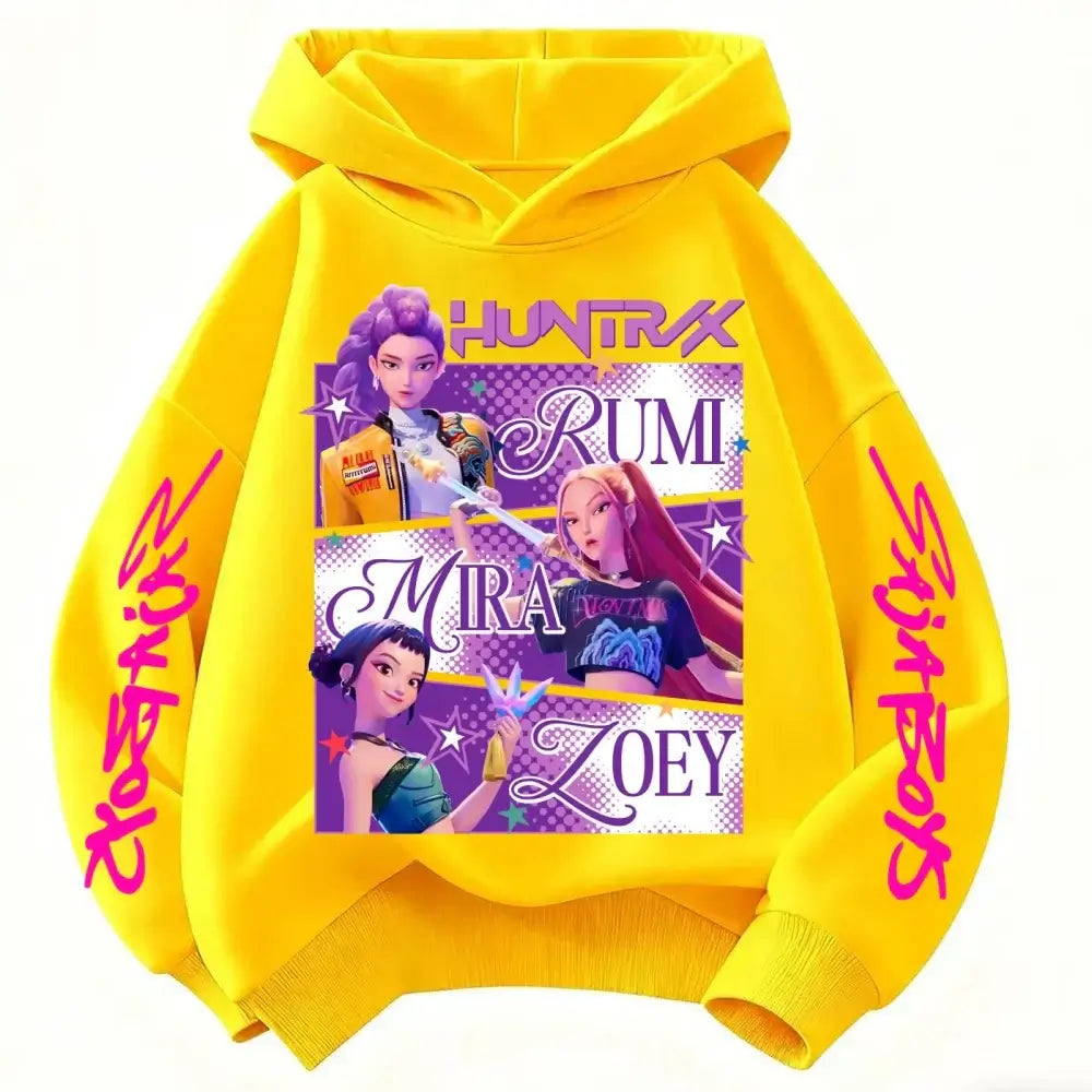 KPop Demon Hunters Hoodie: Kids Fashion Sweatshirt (ONLINE ORDER ONLY)