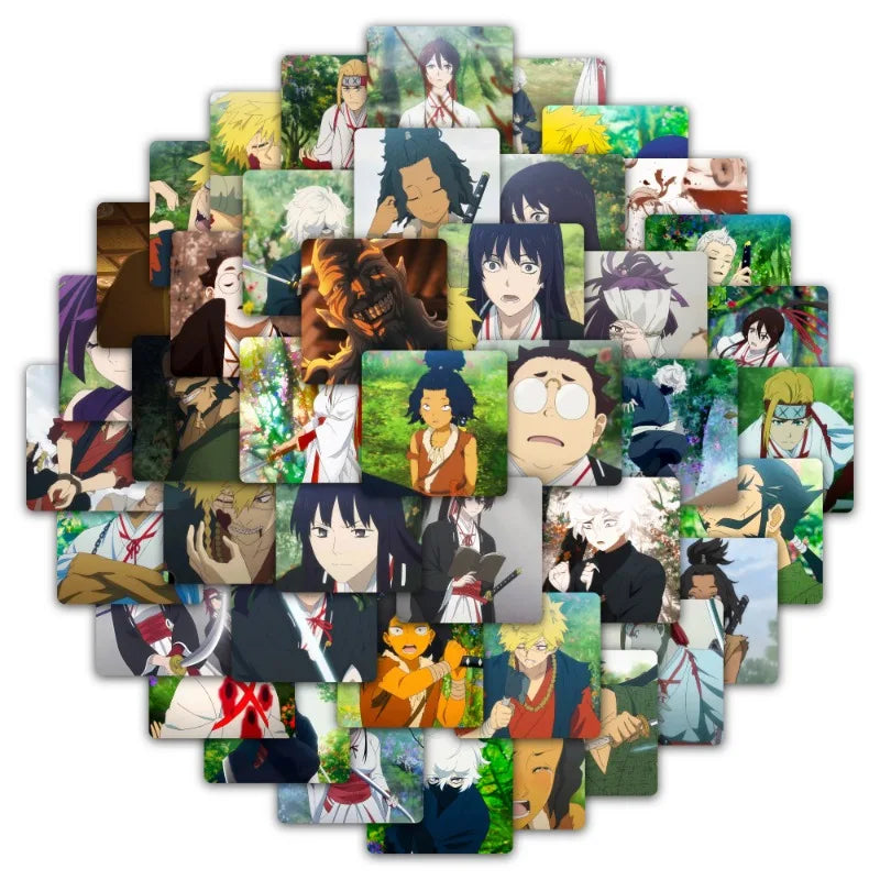 58pcs Hell's Paradise Jigokuraku Stickers for Laptop, Phone, Suitcase, Water Bottle, Stationery, Fridge (Online Order Only)