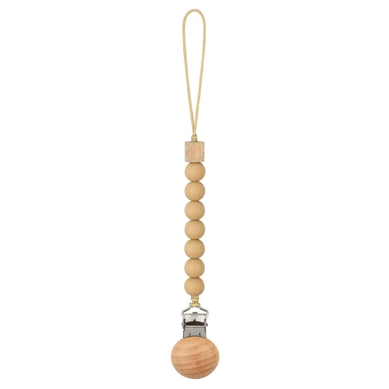 Teething Beads Pacifier Clip (ONLINE ORDER ONLY)