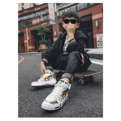 One Piece Luffy High Top Shoes Zoro Anime Sneakers (ONLINE ORDER ONLY)