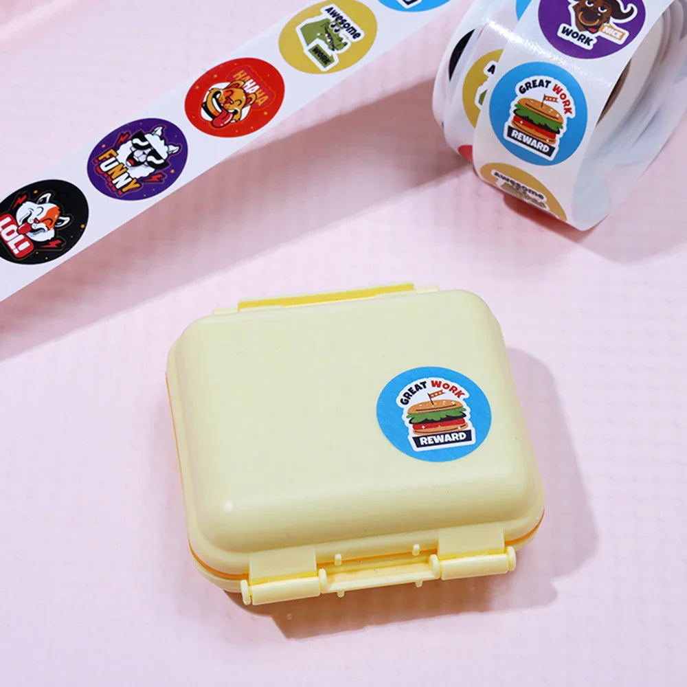 100-500Pcs Reward Stickers Cute animals Motivational Stickers for Kids toys School Reward Students Teachers Stationery Labels (ONLINE ORDER ONLY)