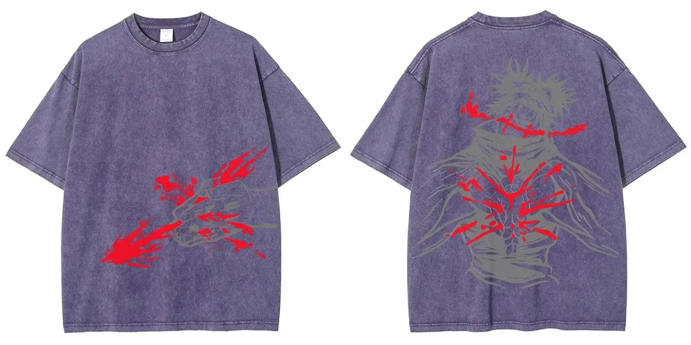 Jujutsu Kaisen CHOSO T-shirt Vintage Washed Anime (ONLINE ORDER ONLY)
