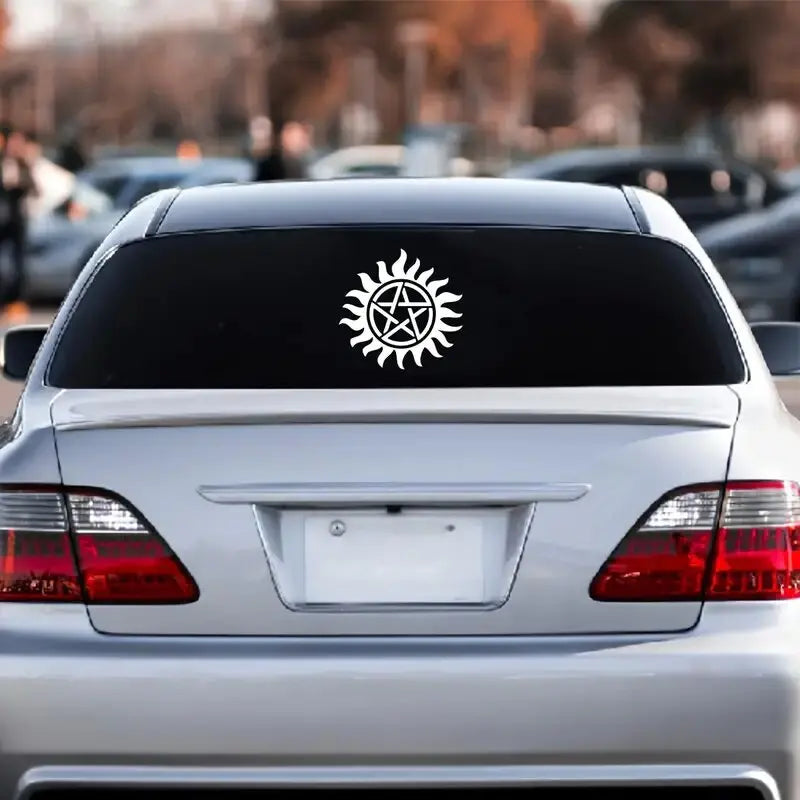 Pentacle  Creative Stickers，Elevate Your Car's Look with a  Creative Stickers！For Car Door And Window Decoration Stickers (ONLINE ORDER ONLY)
