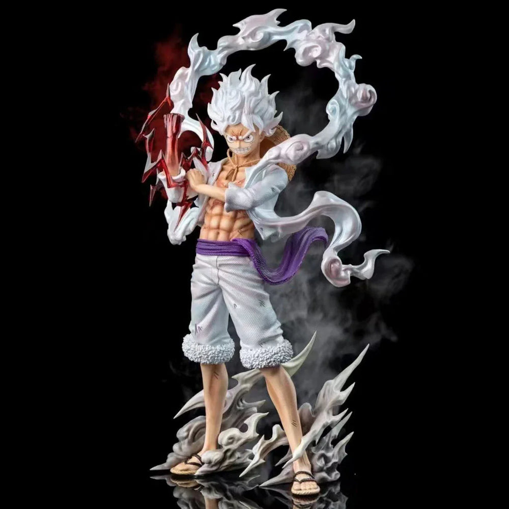 Gear 5 Luffy Figure: 25cm Sun God Nika Anime Statue (ONLINE ORDER ONLY)