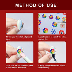 Red Lantern Tradition Design Soft Reliefs Nail Art Stickers Lion 3D Ancient Chinese Knot 5D Self Adhesive Nail Decals Wholesale (ONLINE ORDER ONLY)