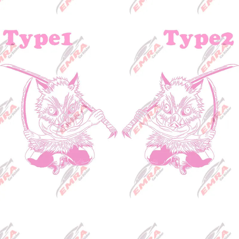 Big Anime For Car Sticker Whole Body Car Customization For Side Decorate Exterior Accessories Waterproof PVC Vinyl Decals (ONLINE ORDER ONLY)