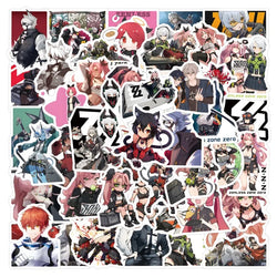 60pcs Zenless Zone Zero Game Stickers for Laptop, Phone, Car, Scooter, Water Bottle, Suitcase, Stationery (Online Order Only)