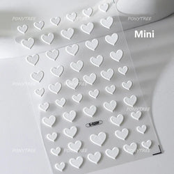 Gird Lace Bowknot Love Heart Flower Fabric Printing Frame Bow Tie Rococo Pattern Daisy Tender Nail Art Stickers Manicure Decals (ONLINE ORDER ONLY)