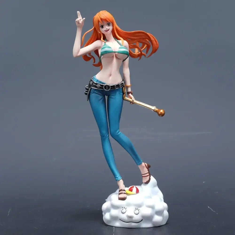 One Piece Nami Figure: 22cm Cat Burglar Anime Statue (ONLINE ORDER ONLY)