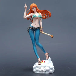 One Piece Nami Figure: 22cm Cat Burglar Anime Statue (ONLINE ORDER ONLY)