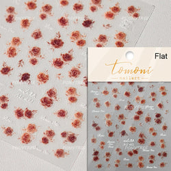 French Chic Mini Pink Rose Flower Bowknot Lace Ribbon Pearl White Little Flower Self Adhesive Nail Art Stickers Manicure Decals (ONLINE ORDER ONLY)
