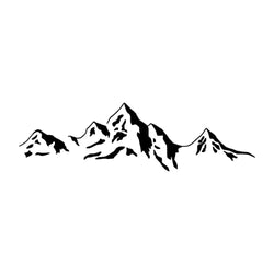 Mountain Vinyl Decal  Waterproof Auto Decors on Car Body Bumper Rear Window Car Sticker (ONLINE ORDER ONLY)