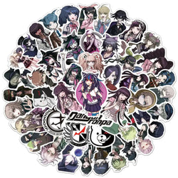 10/30/50PCS  INS Style Animation Danganronpa Personalized Graffiti Waterproof Sticker Refrigerator Luggage Water Cup Skateboard (Online Order Only)