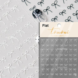 Purple Gold Silver Bowknot Cherry Fruit Cute Ribbon Tie Line Delicate 3D Adhesive Nail Art Stickers Manicure Decals Wholesale (Online Order Only)