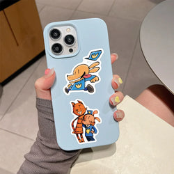 10/30/55PCS Dog Man Stickers Cartoon Comics Sticker Funny Kids Toys Luggage Laptop Phone Guitar Car Bike Skateboard Decals Toy (ONLINE ORDER ONLY)