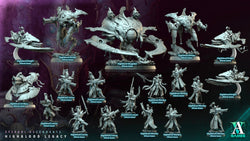 3D Printed Archvillain Games Highblood Knight Sylvari Ascendants Highblood Legacy Archvillain Society Vol XXXV 28 32mm D&D (Online Only)
