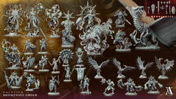3D Printed Archvillain Games Solcurus Aspect of Sol Myr Solstice Ray of Sol Myr 28 32mm D&D (Online Only)