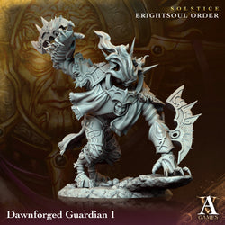 3D Printed Archvillain Games Dawnforged Guardian Solstice Ray of Sol Myr (Online Only)
