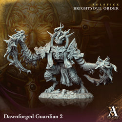 3D Printed Archvillain Games Dawnforged Guardian Solstice Ray of Sol Myr (Online Only)