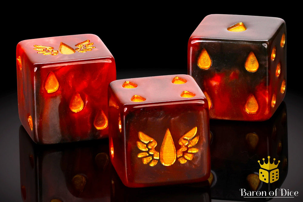 Blood Drop Dice