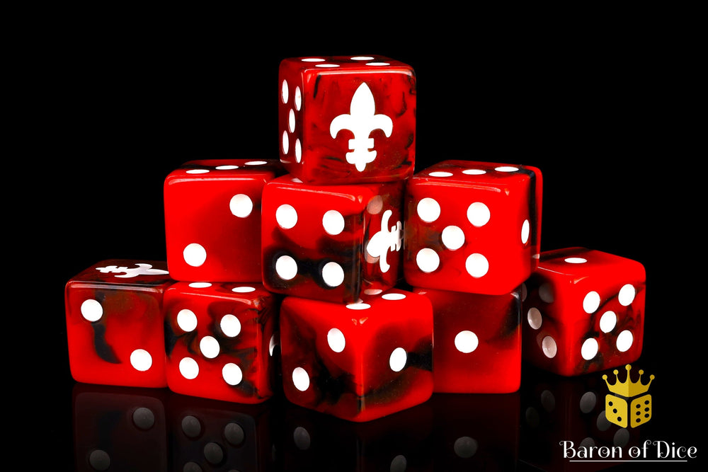 Fleur De Lis | Red