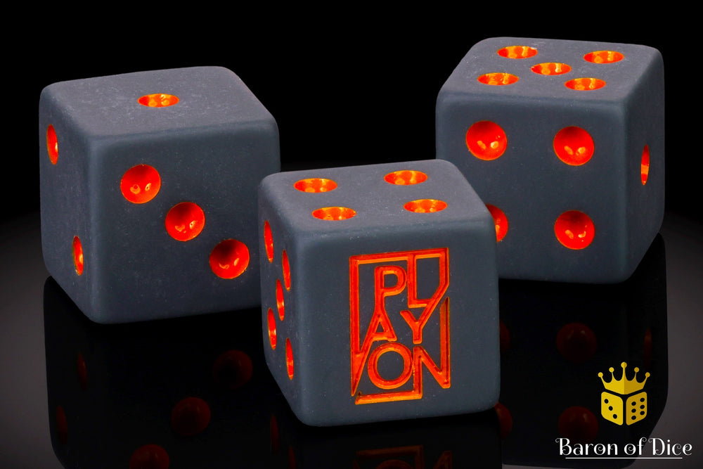 Play On Tabletop | Official Dice Series | Grey (ONLINE ORDER ONLY)