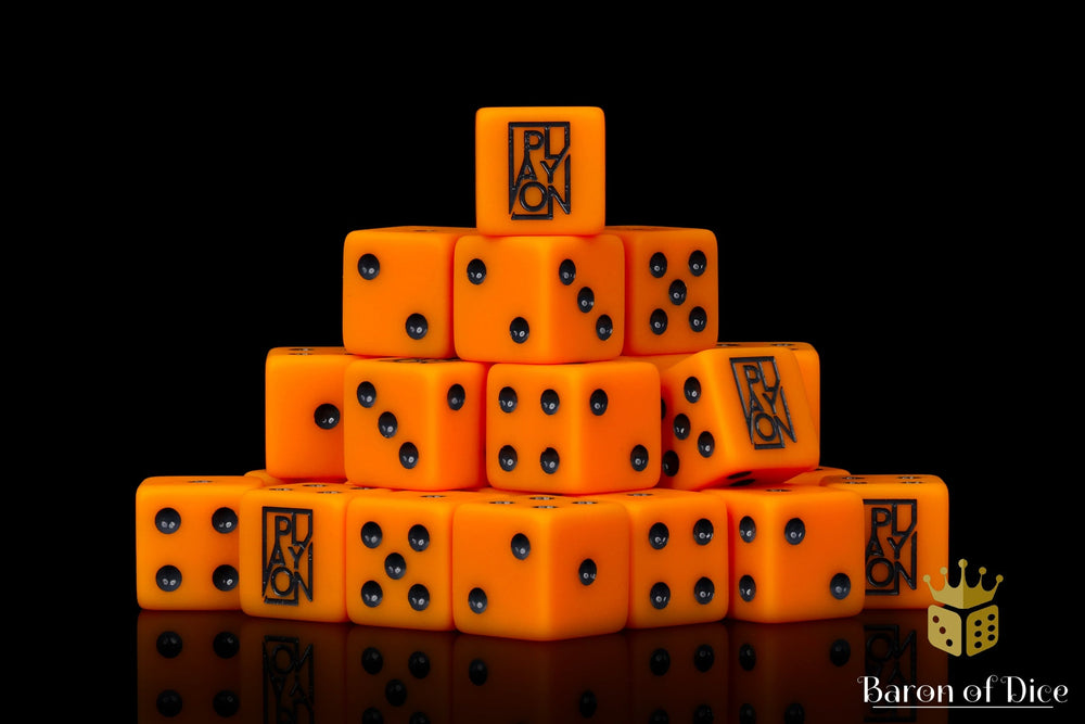 Play On Tabletop | Official Dice Series | Orange (ONLINE ORDER ONLY)