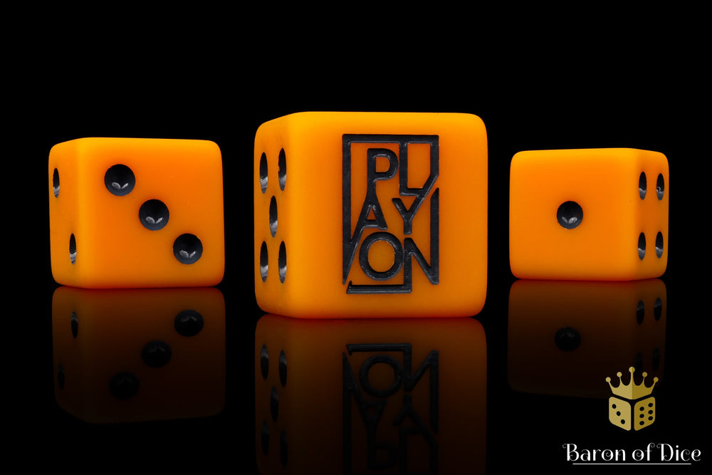 Play On Tabletop | Official Dice Series | Orange (ONLINE ORDER ONLY)