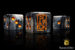 Play On Tabletop Official Dice - Steel (2024 LE) (ONLINE ORDER ONLY)