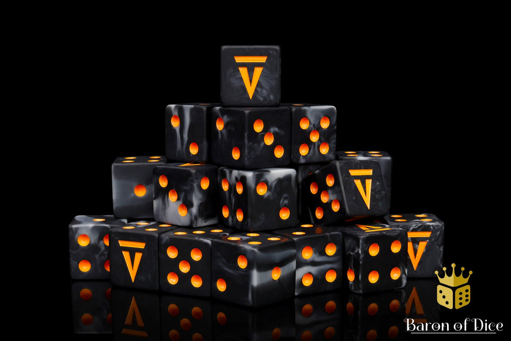 Vanguard Tactics Official Dice | Black (ONLINE ORDER ONLY)