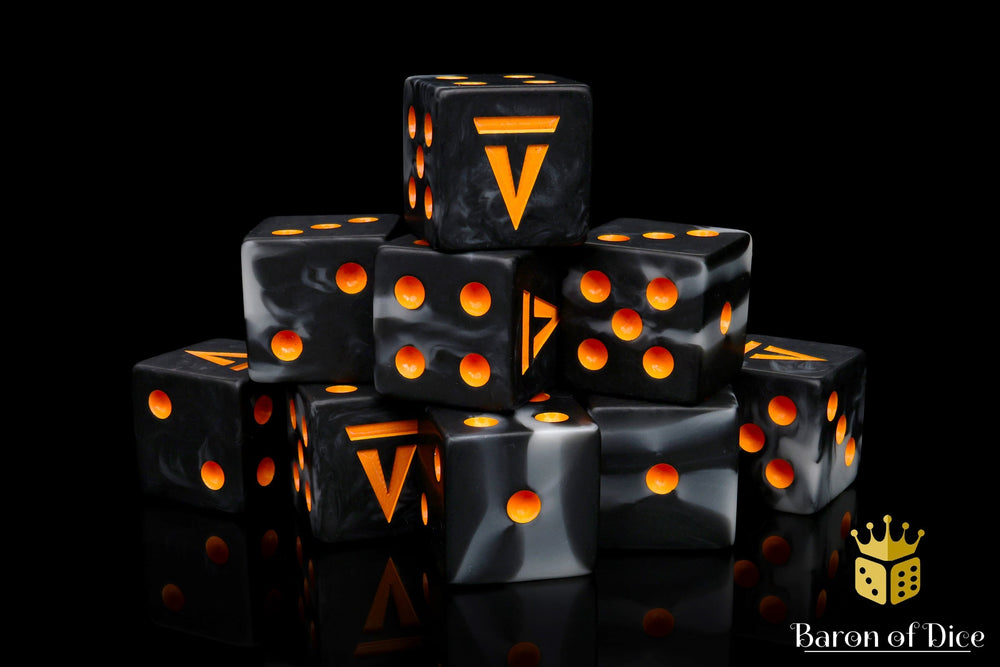 Vanguard Tactics Official Dice | Black (ONLINE ORDER ONLY)