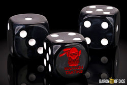 WAAAGH Taktiks Dice | Black Orc (ONLINE ORDER ONLY)
