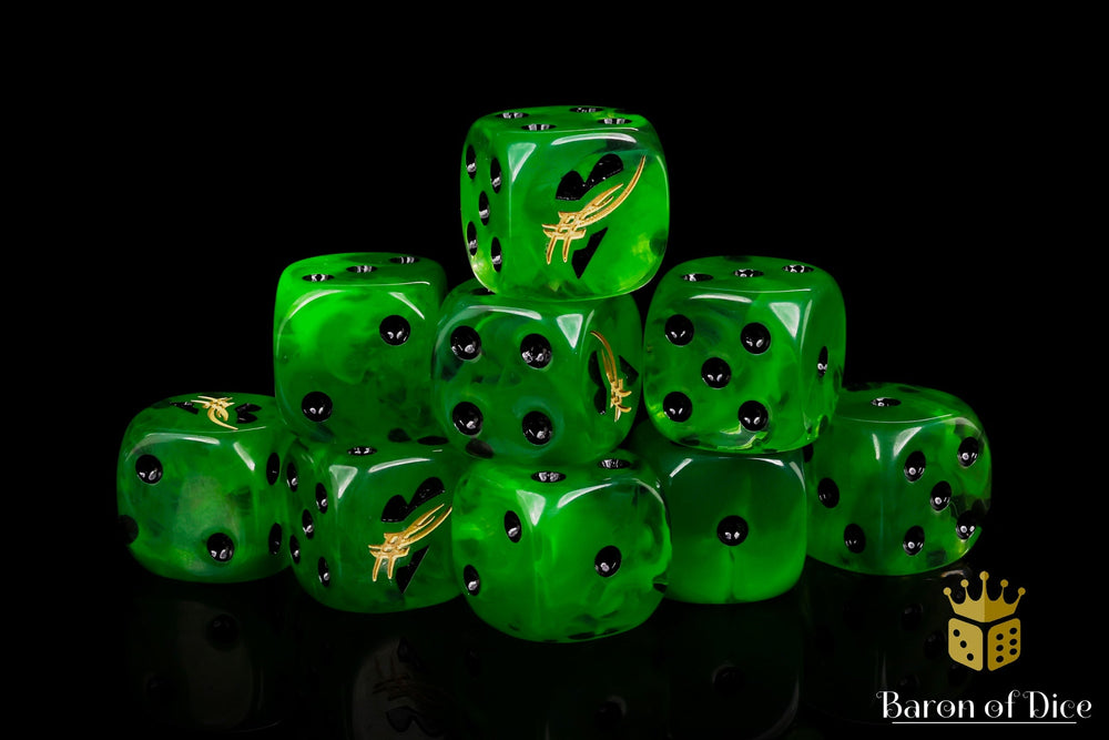 Barbed Heart Dice (ONLINE ORDER ONLY)