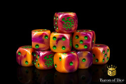 Alien Dice - Orange & Green (ONLINE ORDER ONLY)