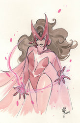Scarlet Witch & Quicksilver 1 Unknown Comics Peach Momoko Exclusive Virgin Var (02/14/2024) (Online Only)