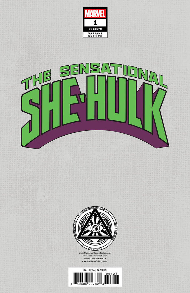 [Signed by Kaare Andrews] SENSATIONAL SHE-HULK #1 UNKNOWN COMICS KAARE ANDREWS EXCLUSIVE VIRGIN VAR [IN STOCK] (ONLINE ORDER ONLY)