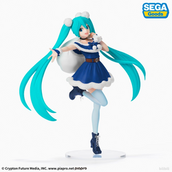 [PRE-ORDER] SEGA: Vocaloid - Blue Miku Hatsune (Christmas 2020) Super Premium Figure (ONLINE ORDER ONLY)