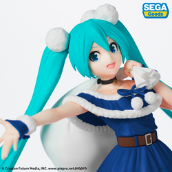 [PRE-ORDER] SEGA: Vocaloid - Blue Miku Hatsune (Christmas 2020) Super Premium Figure (ONLINE ORDER ONLY)