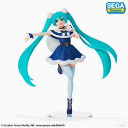 [PRE-ORDER] SEGA: Vocaloid - Blue Miku Hatsune (Christmas 2020) Super Premium Figure (ONLINE ORDER ONLY)